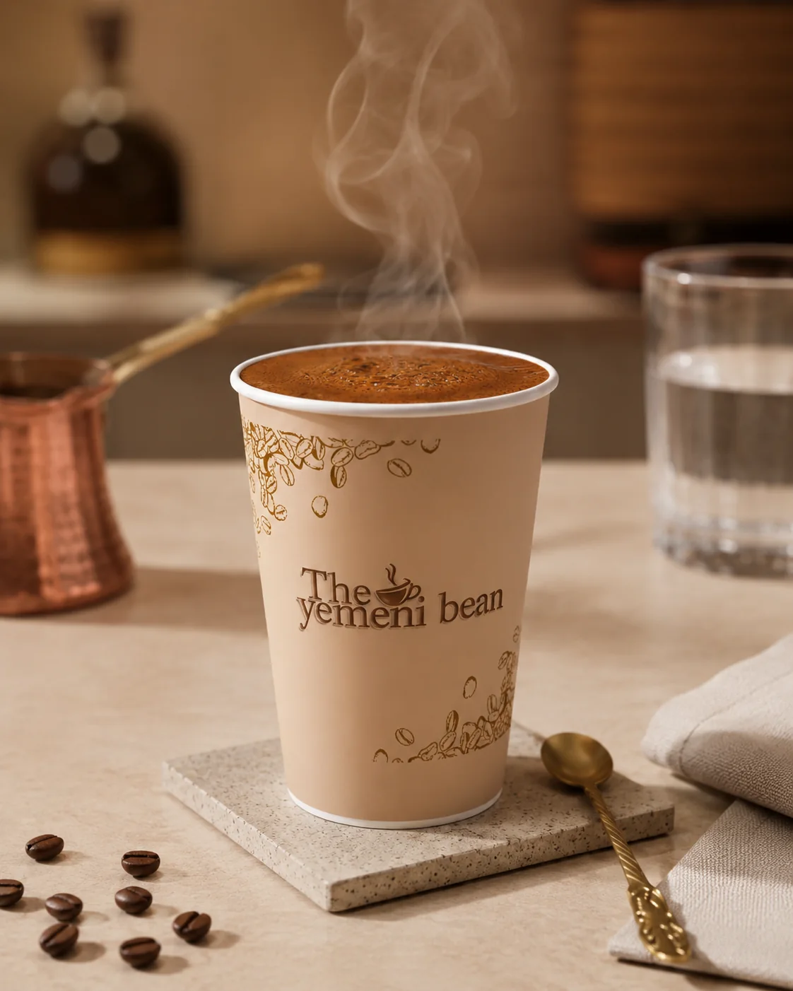 Traditional coffee at The Yemeni Bean